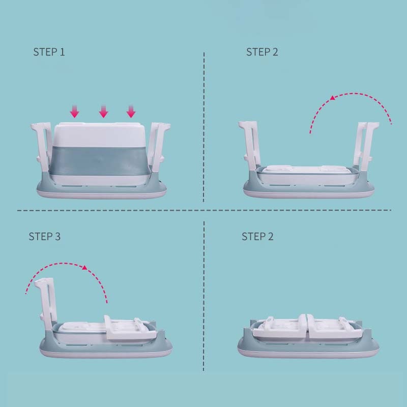 Banheira dobrável - 0 - 15 meses